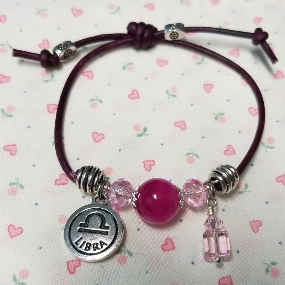 "Host Pick" Zodiac Leather Bracelet!